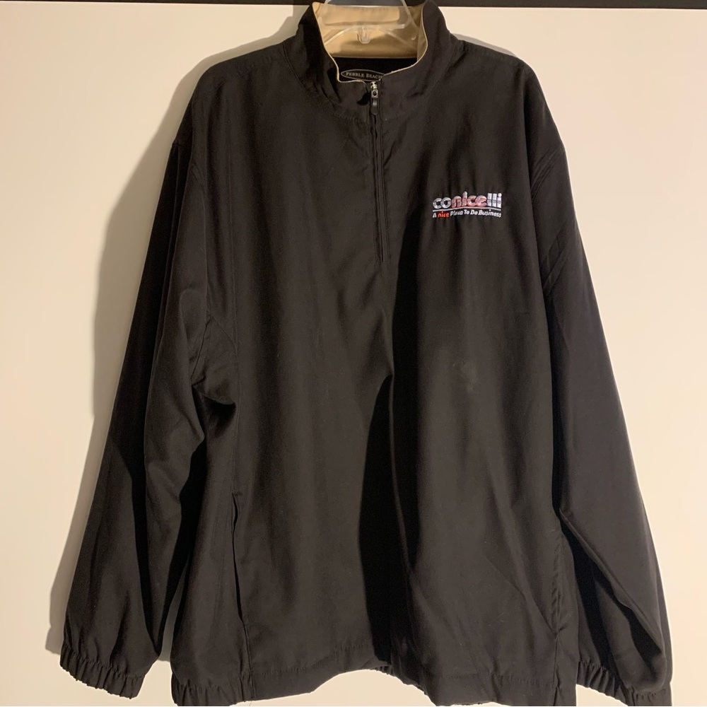 Pebble Beach Performance Men's Turtle Neck Windbreaker  (2 items)